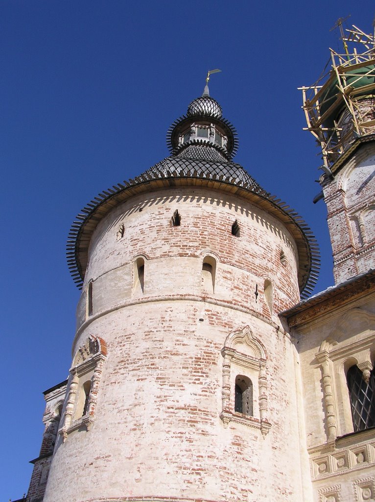 The Kremlin in Rostov, the Tower by Alexander Egorov