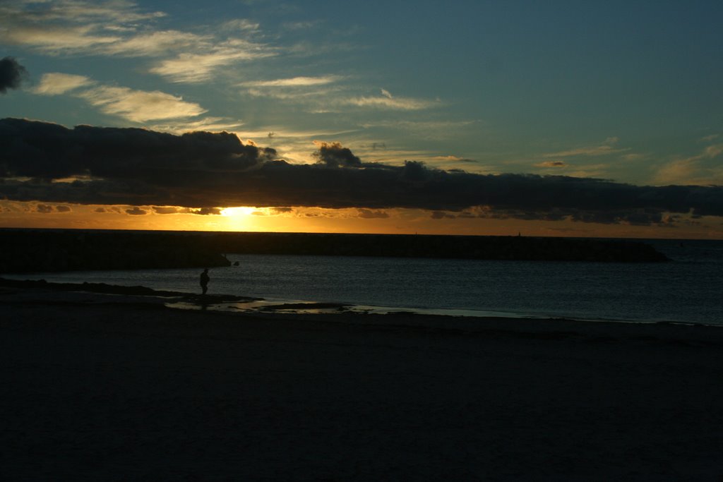 Sunset West Beach Boat Ramp 1 by Noel Miller