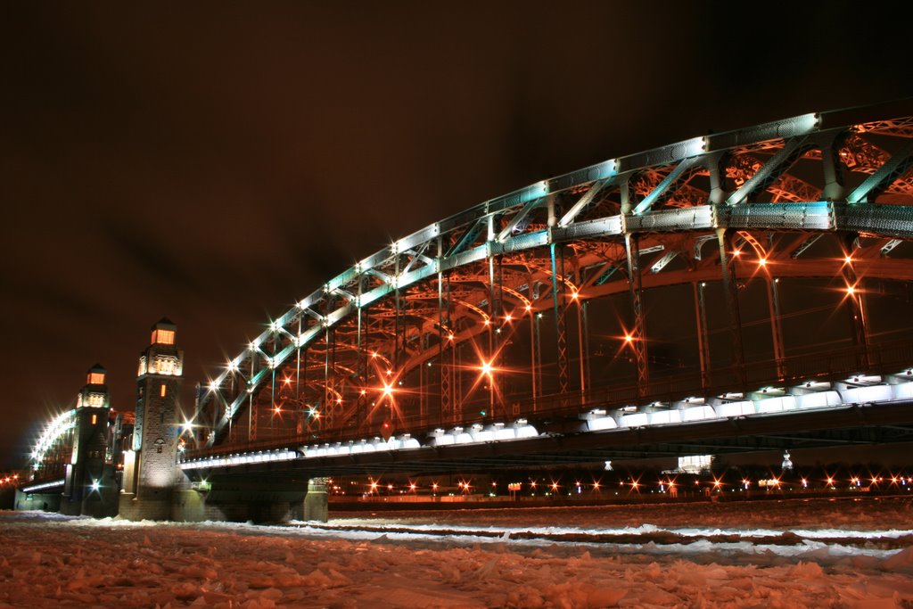 Peter the Great Bridge by KAA Udav