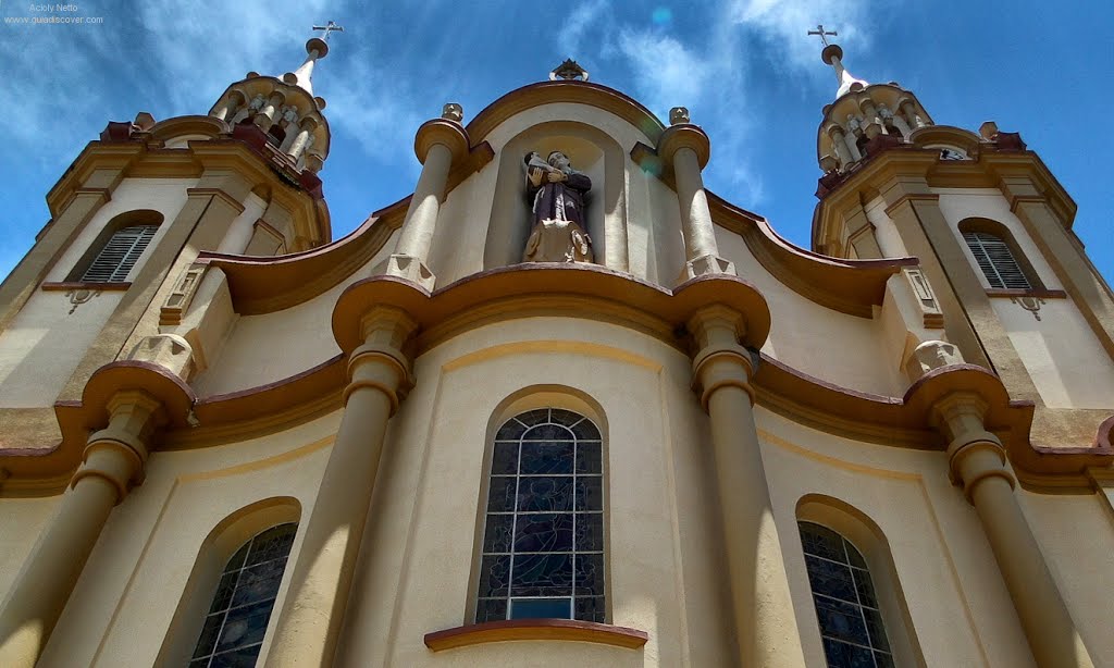 12121931 - Igreja De Santo Antônio - Cachoeira Do Sul - Foto: Acioly Netto - www.guiadiscover.com - Ilha de Santa Catarina - Brasil by Acioly Netto