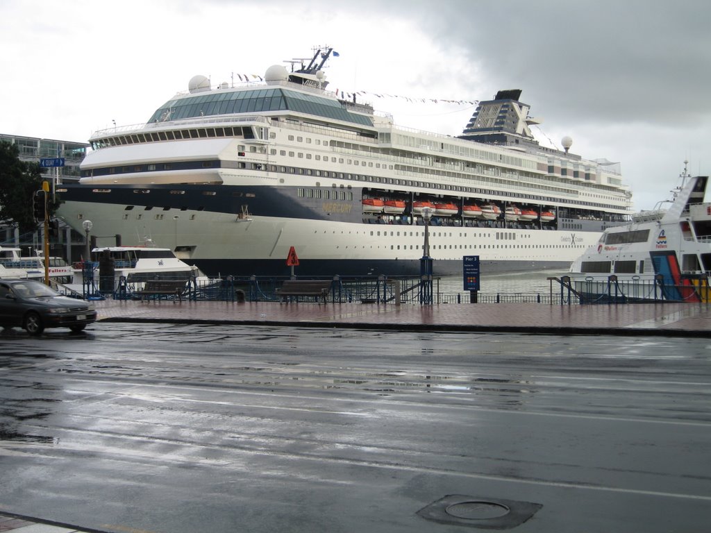 The Mercury Docked at Aukland by Wing Nut