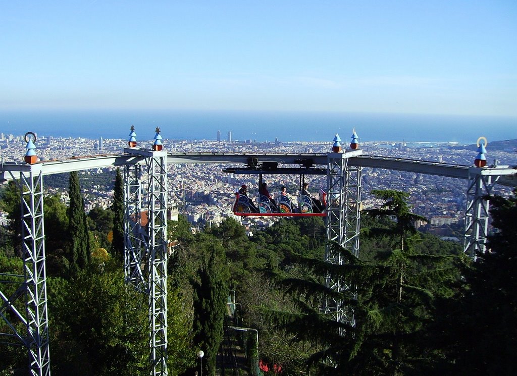 Barcelona, Vergnügen auf dem Tibidabo by goterei