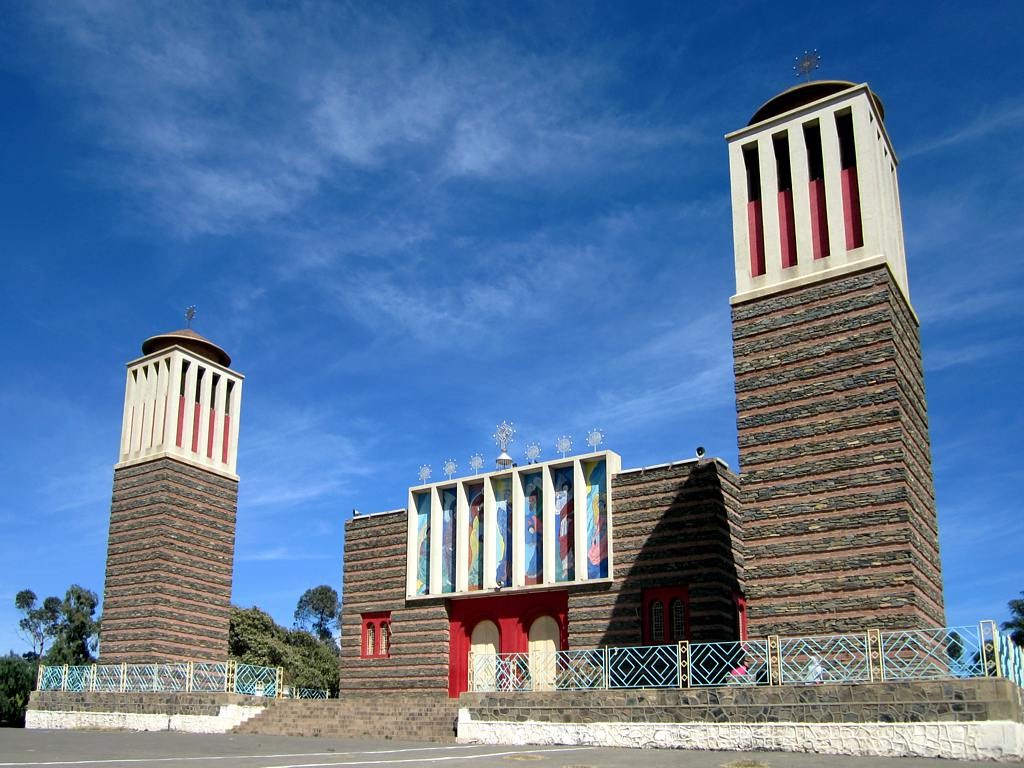 Enda Mariam Orthodox Cathedral by David Stanley