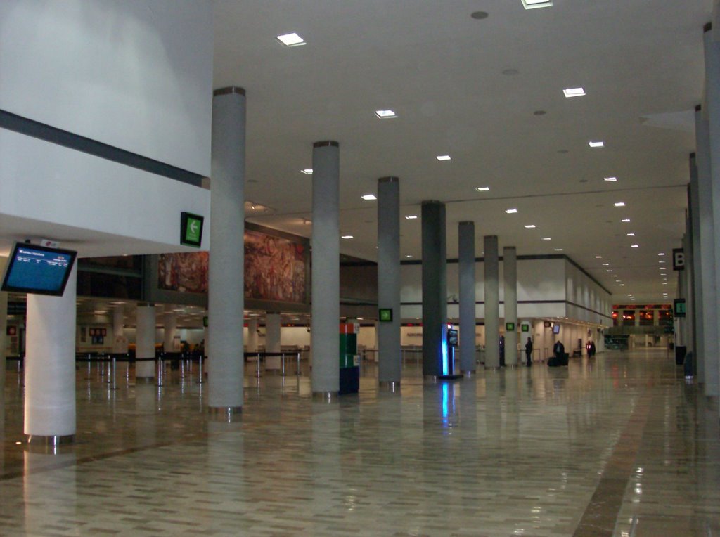 Aeropuerto Internacional de la Ciudad de Mexico by Mario Reyna Bonilla