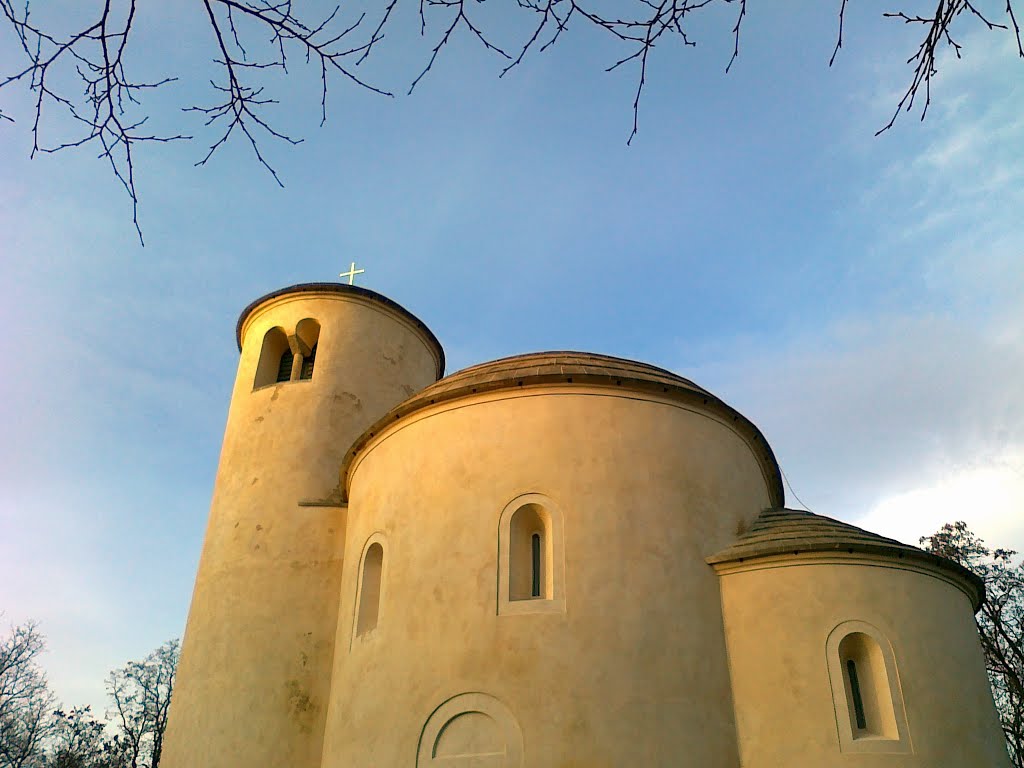 Rotunda sv.Jiří, hora Říp by rena71