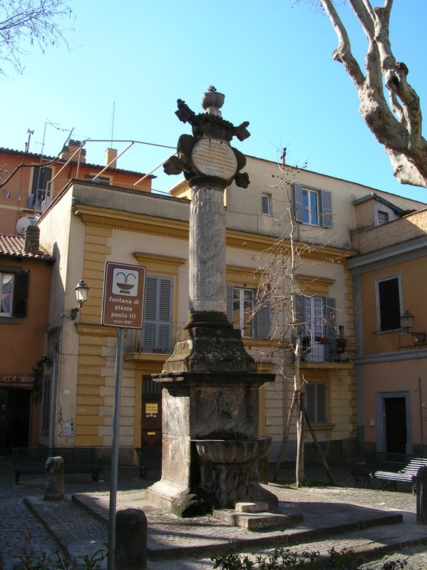 Frascati. Piazza Paolo III by Mauro Tacca