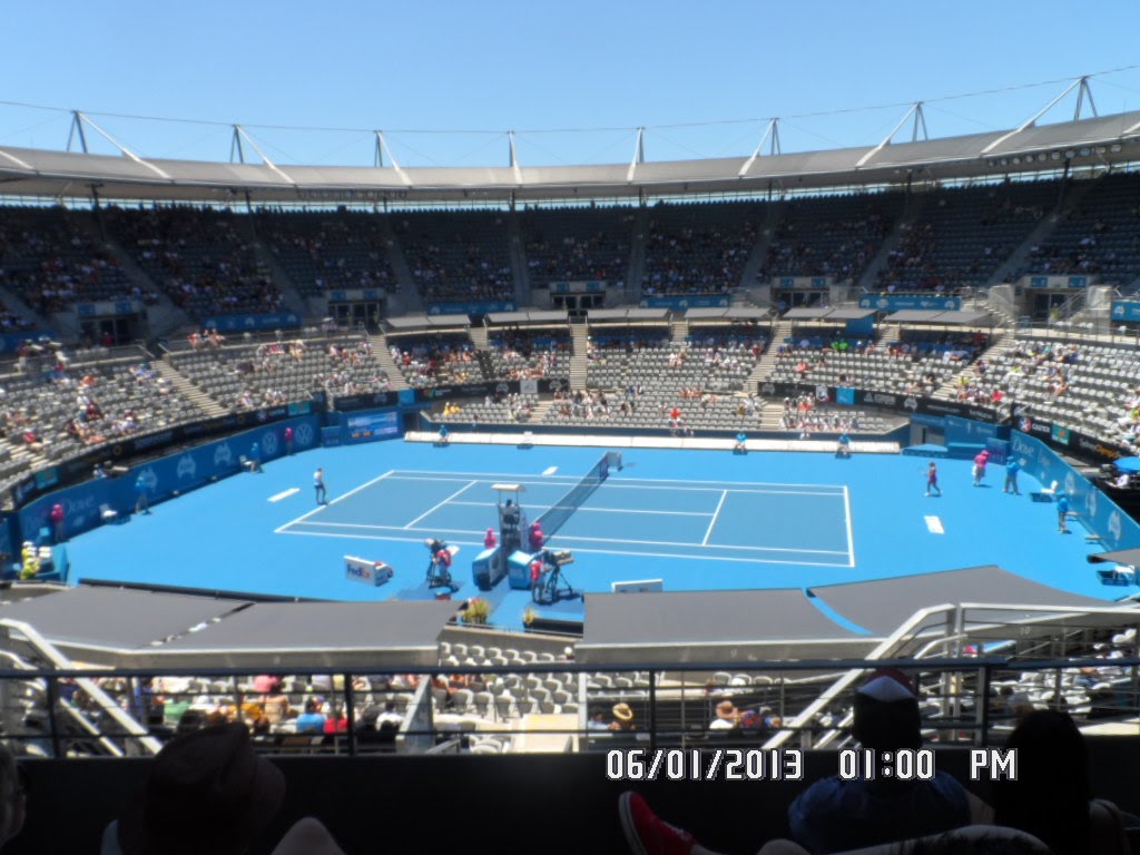 Apia Sydney International Tennis Center Court by noelbaylon