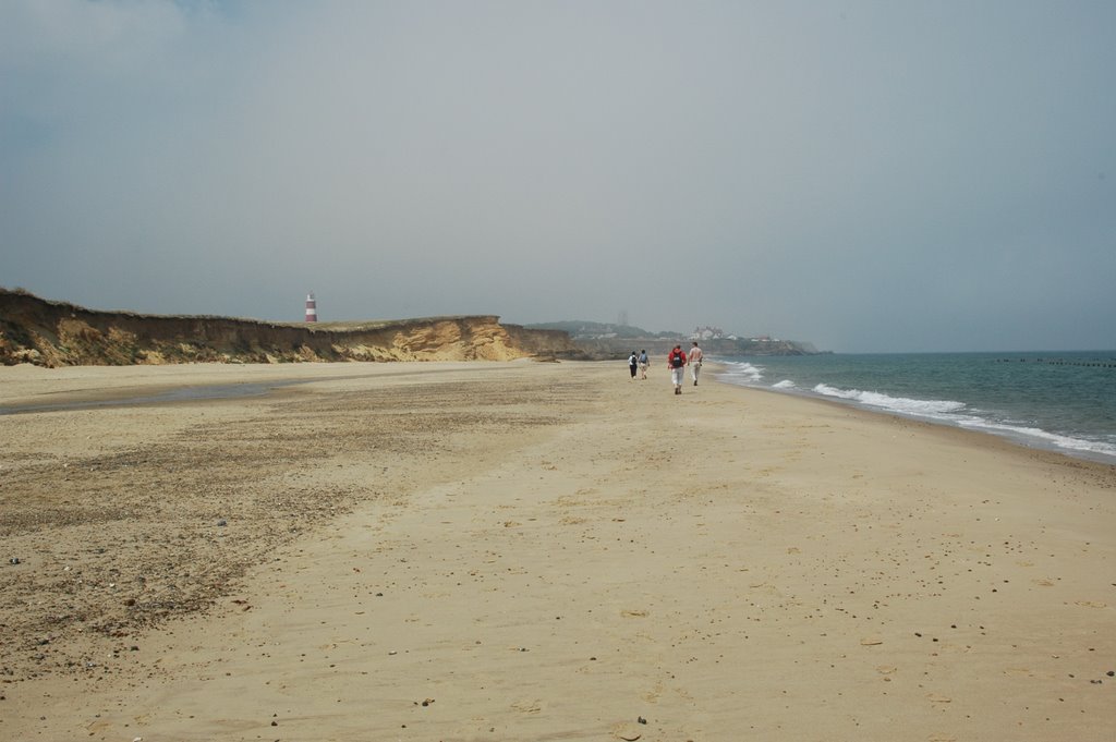 Beach looking towards Happisburgh by eon2