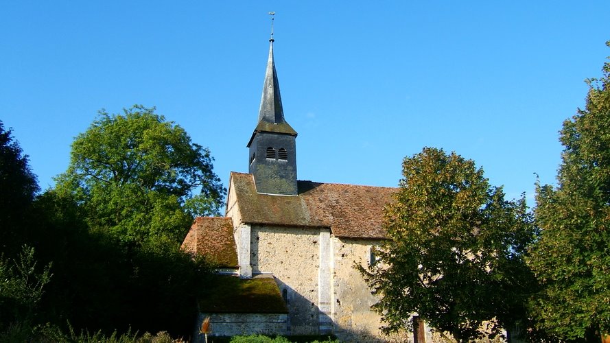 Clocher de l'église de Saint-Prix by Patrick Chevallier