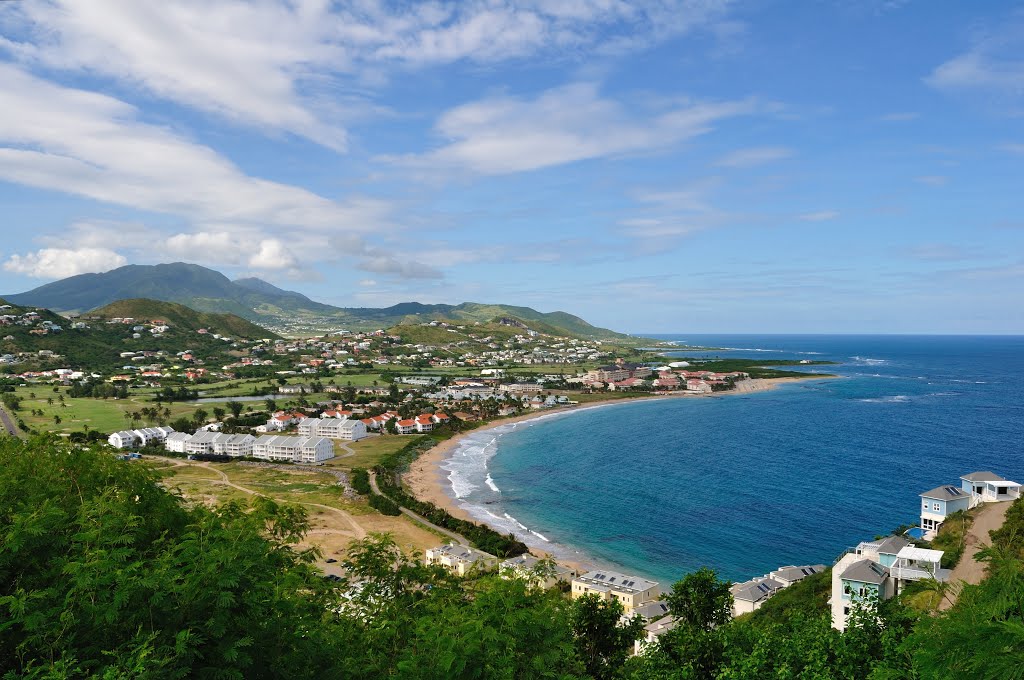 View from Timothy Hill, St. Kitts by Maria Gizella Nemcsics