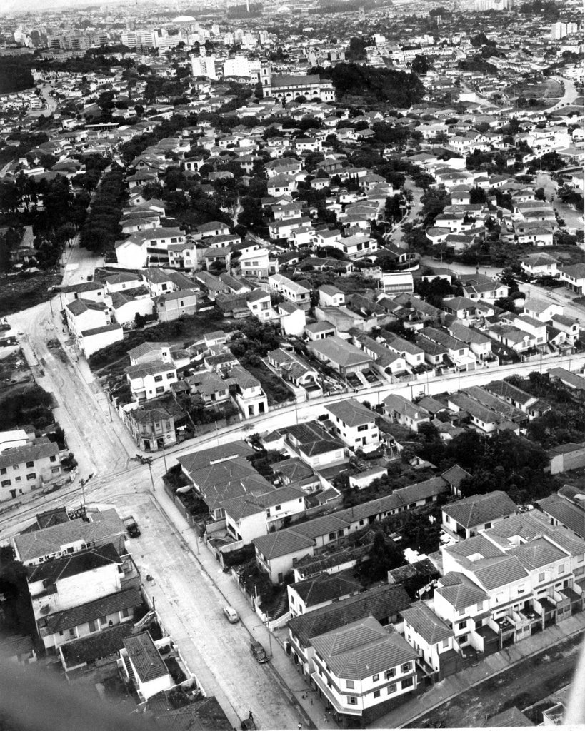 Rua Apinagés e Nova York em 1954 by Menga