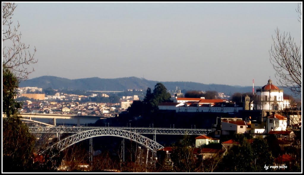 Porto, serra do pilar / Serra do pilar (hill top) by Voar Alto