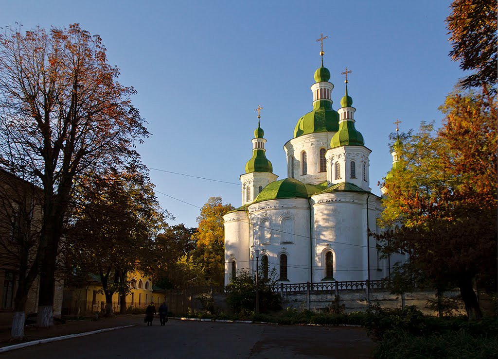 Saint Kyryll Church - Храм святителей Кирилла и Афанасия Александрийских (Кирилловская церковь на Куреневке) by Annushka77