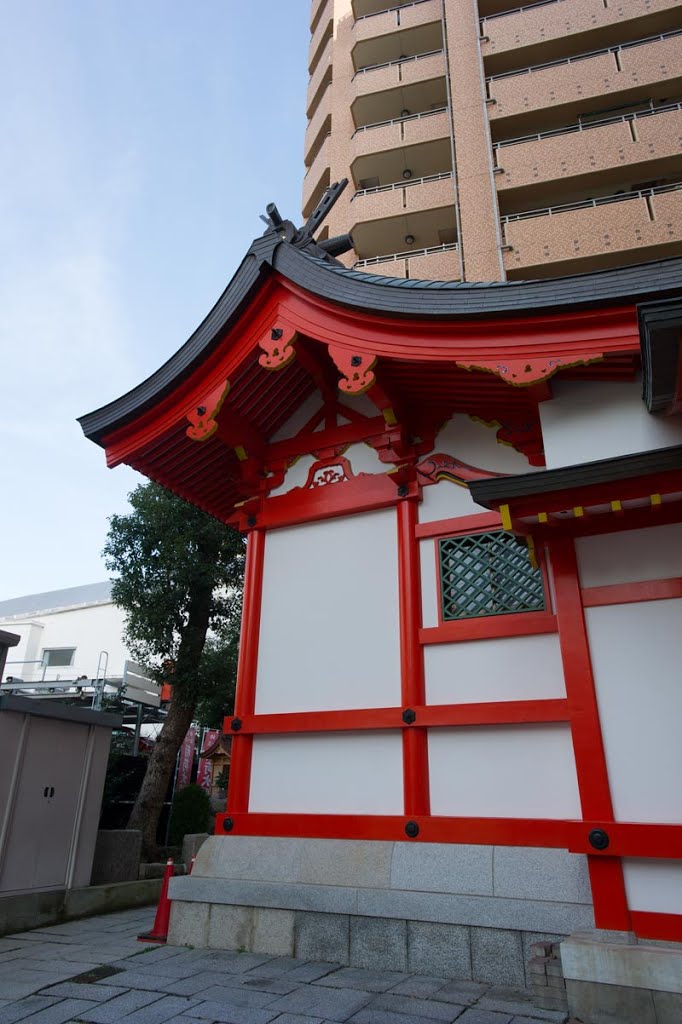 四宮神社　Yo-no-miya Shrine by 石津安信