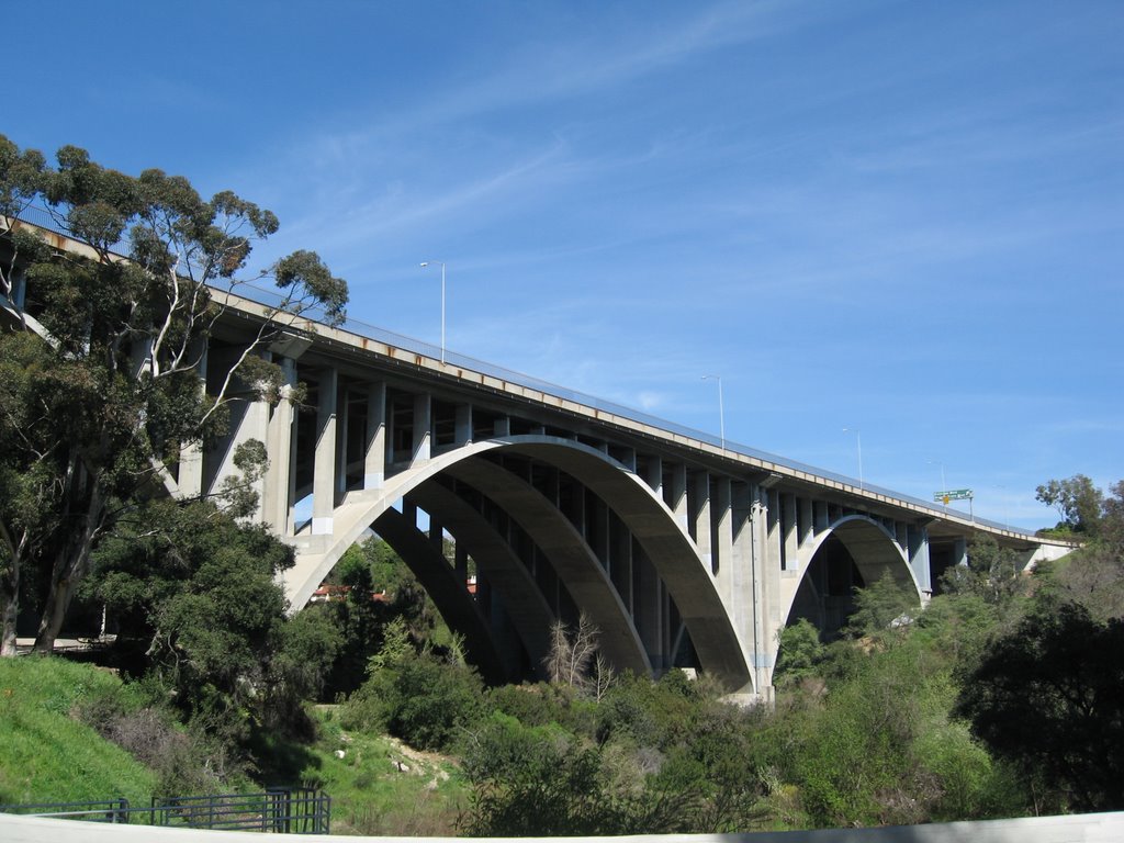 Pasadena Arroyo Seco Bridge - Ventura 134 Freeway by Jay Romney Martin