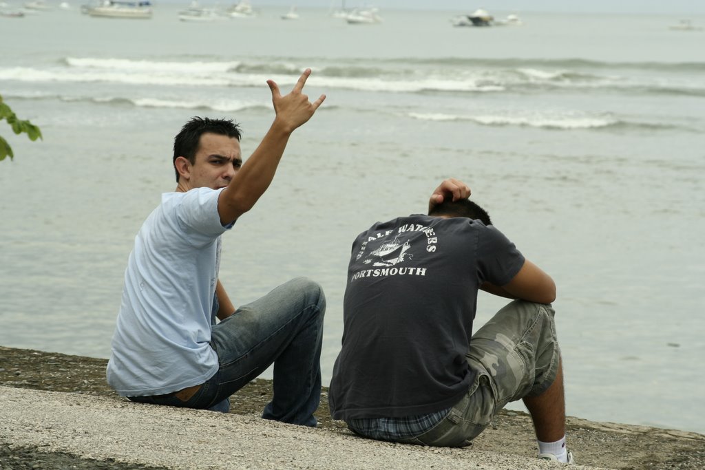 Meditar Junto al Mar by Adriano D'Ambrosio