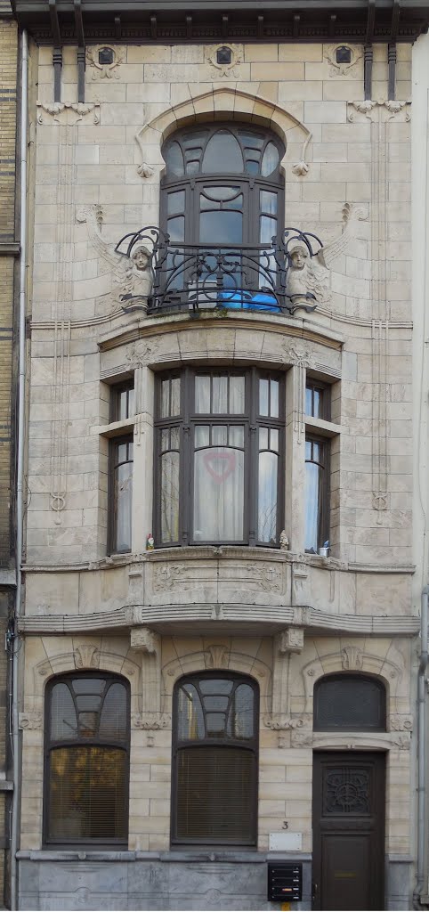 Antwerpen, Cuperusstraat 3 (Jacques De Weerdt ~1910) by Jacques Lasserre