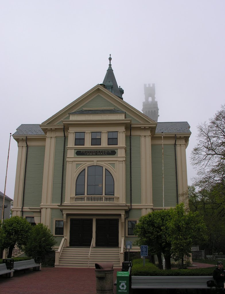 Provincetown City Hall by David Coviello