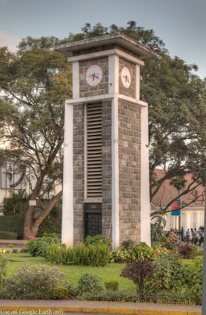 Arusha clock tower by mblitch