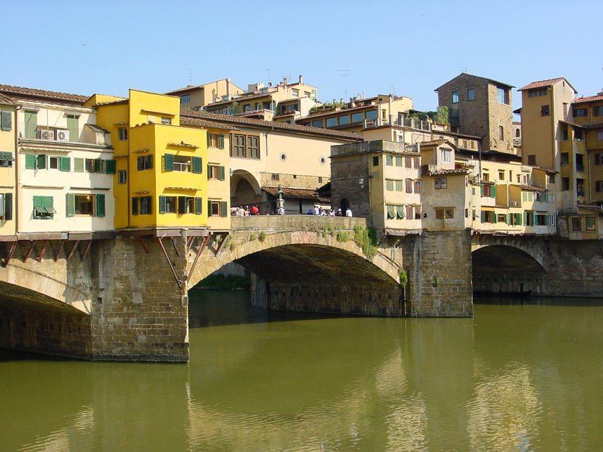 Florence, Ponte Vecchio by Banja-Frans Mulder