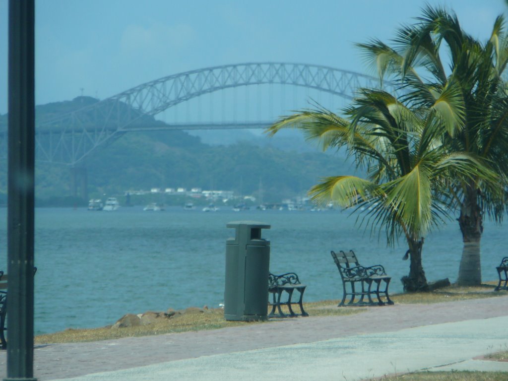 Vista del Puente de las Americas by Anres