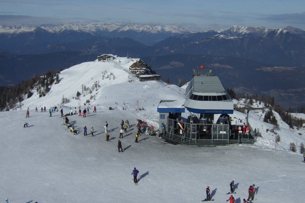 Pohled na Rakouské Alpy ze Skiplatz Madritsche by hrasek