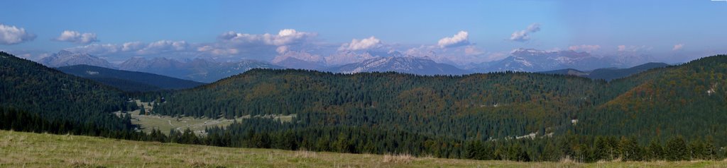 Pnaoramic view from Monte Baldo (Asiago) by Volker Schmidt