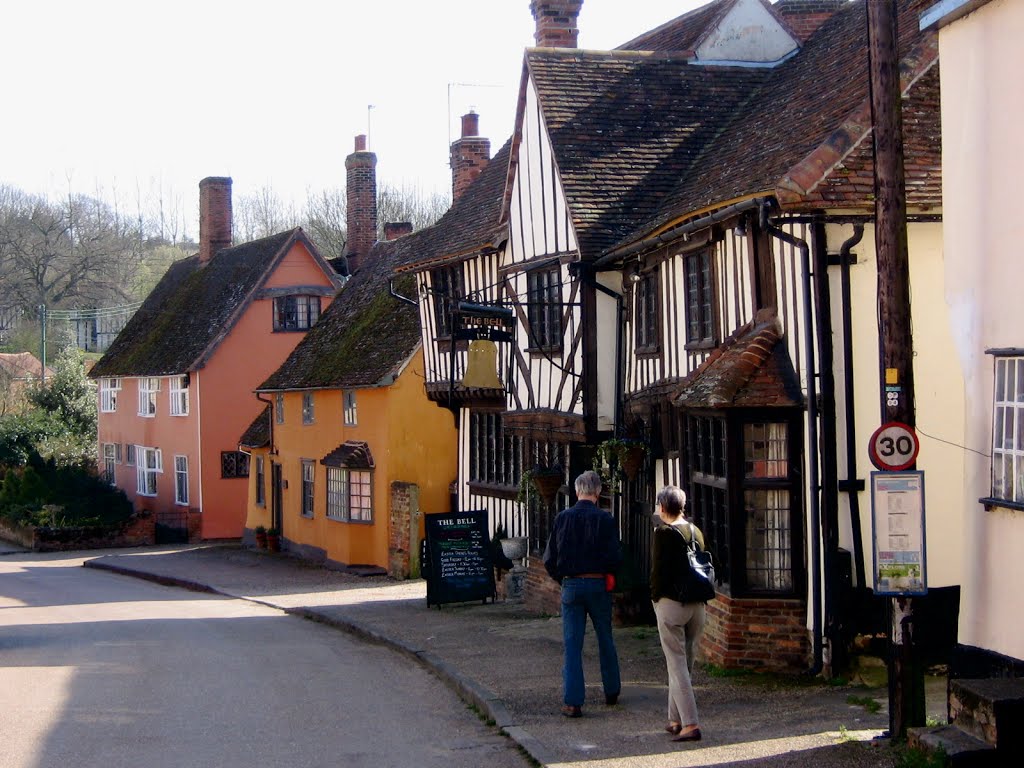 The village of Kersey, England by Merrilyn