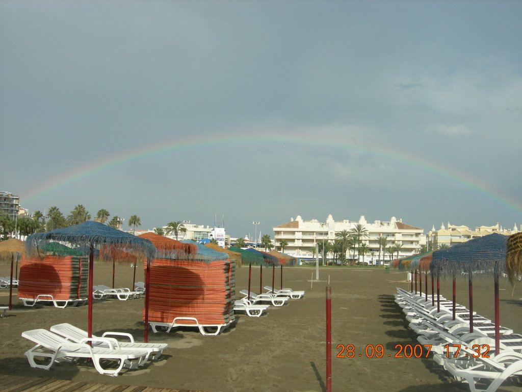 Playa Malapesquera. Arcoiris. by currelen