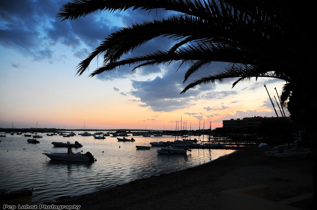 Formentera. La Savina. Sunset at s'estany des peix by pepetantonet