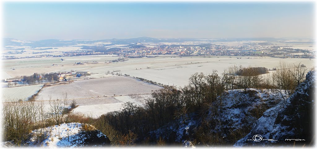 Panoramatický pohled - severovýchodní směr by KarelMrak