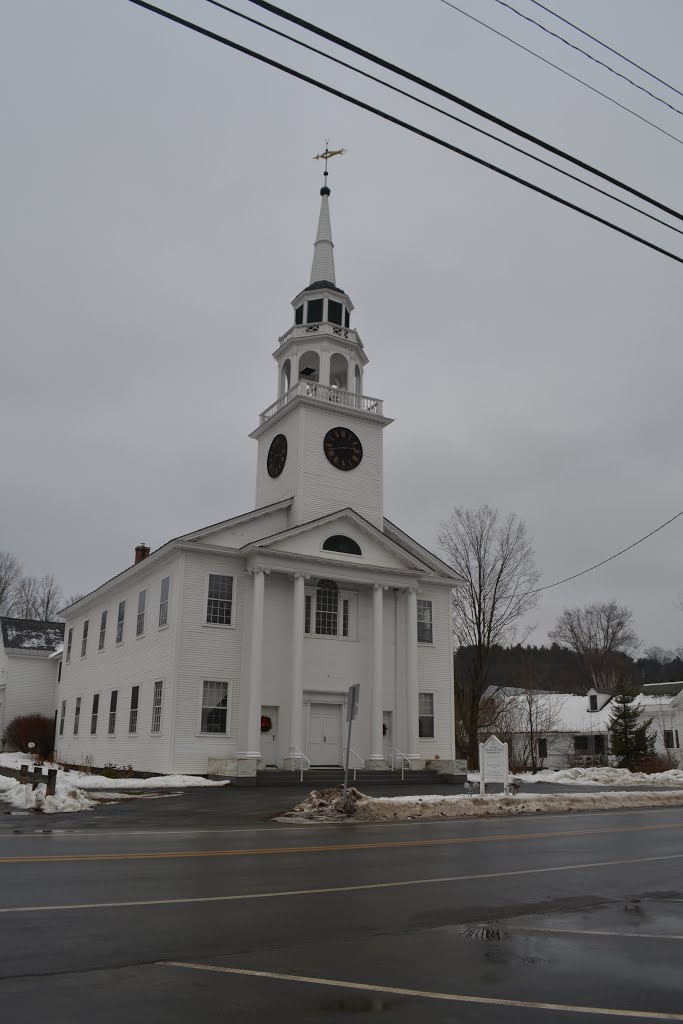 Norwich Congregational Church. Established 1817 by JBTHEMILKER