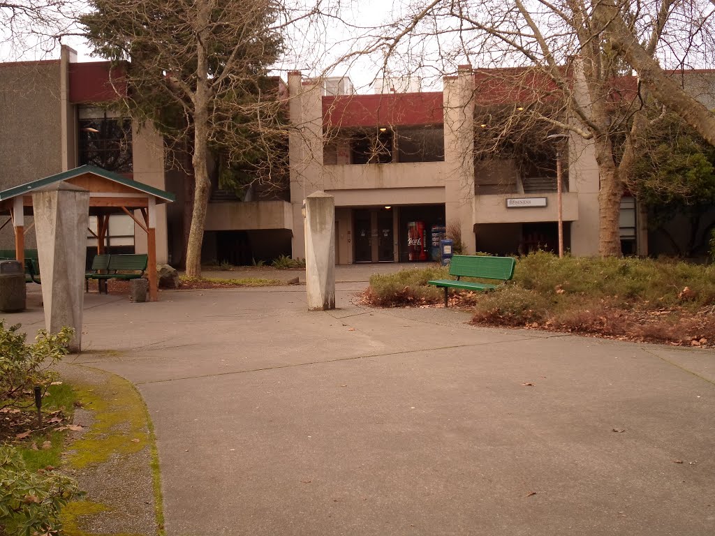 Business Building Main Entrance by Timothy Radonich