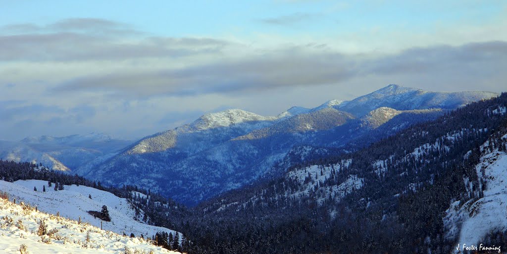 First Butte, Chewuch Valley by Foster Fanning