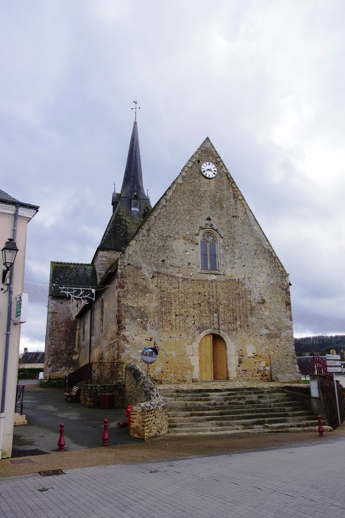 Église Saint Martin de Lombron by Jean-Paul Dominique BERTIN