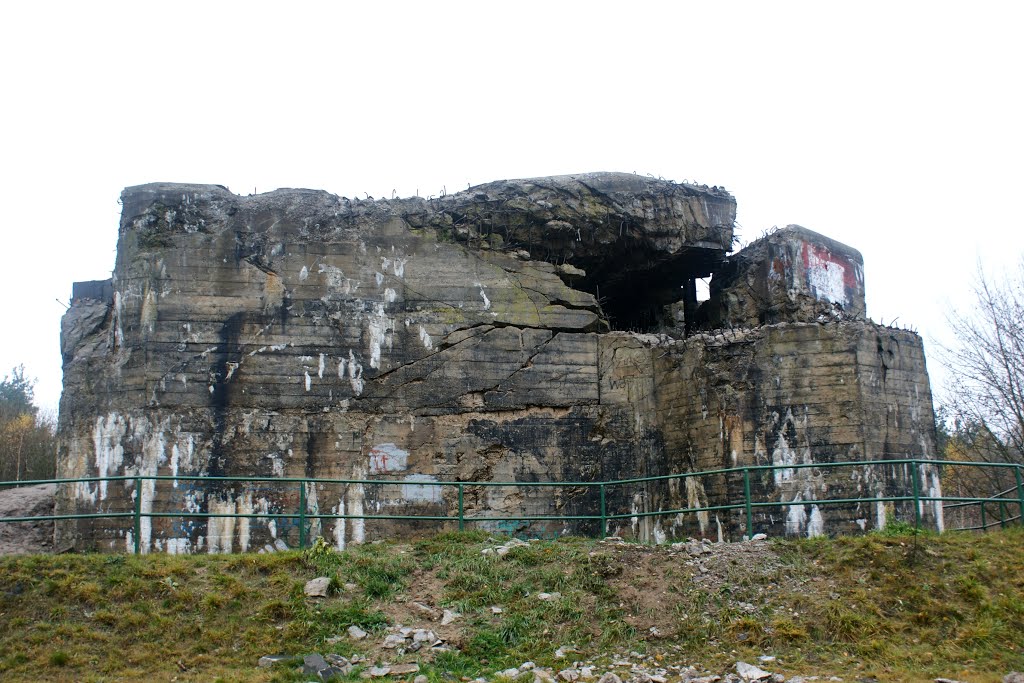 Szczecinek-Bunkier pozostałość Wału Pomorskiego by rotsen151