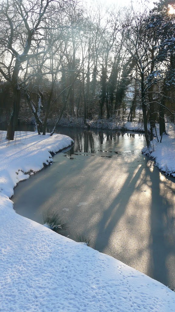 Beautiful snowy landscape by sonia vdk