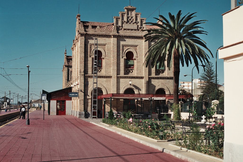 Huelva railway station-ŠPAIN-1990 by ROSTAMDALILA