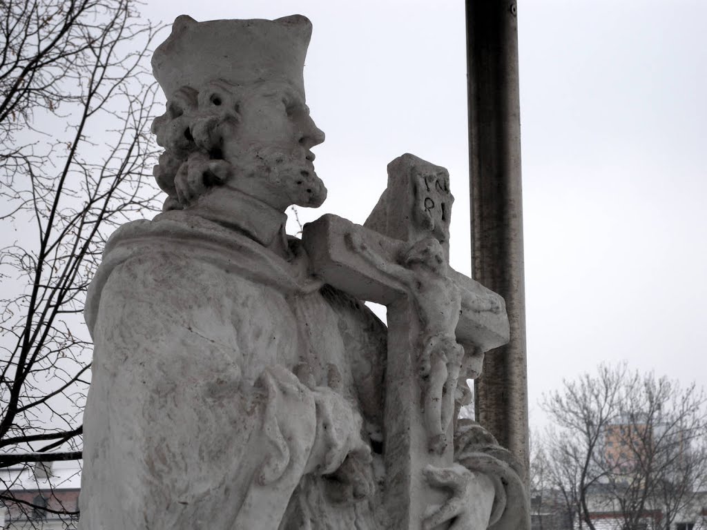 Statue des Heiligen Johannes (Schwechat) by sultansweg