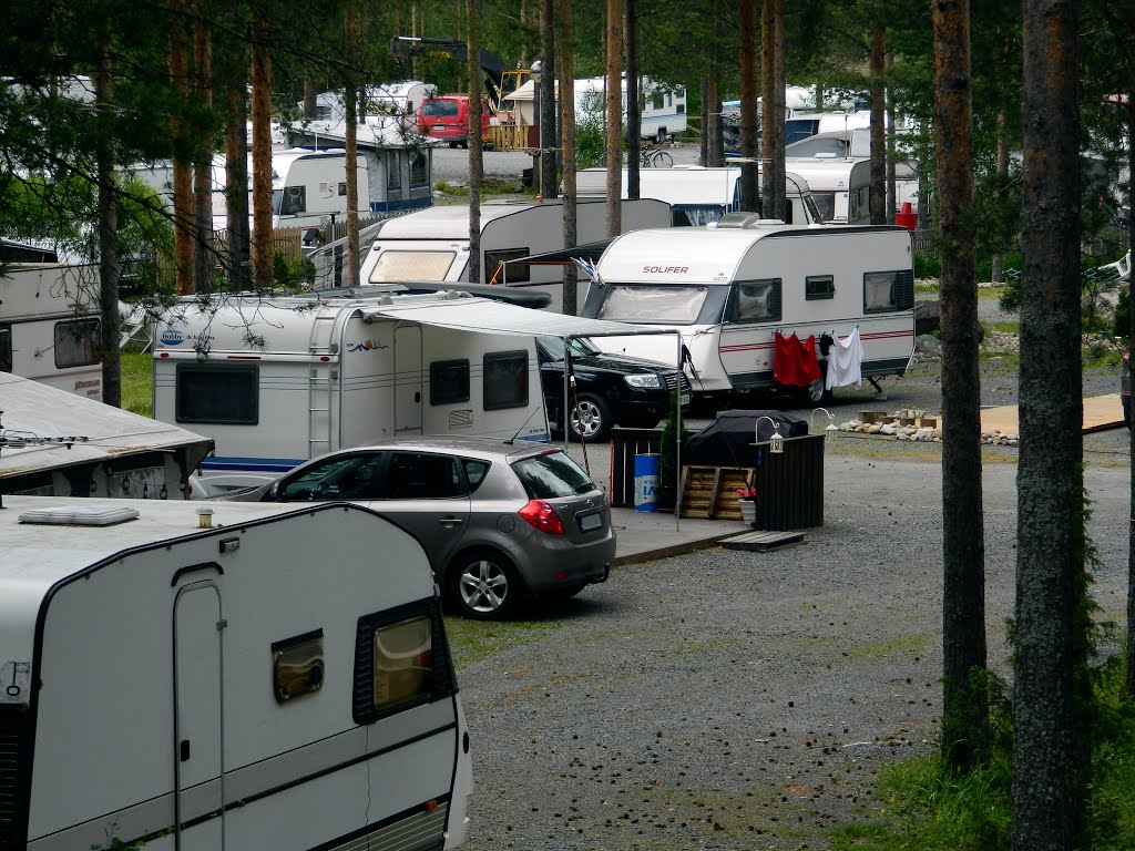 Caravan camping Kalajärvi Peräseinäjoki, Finland. by rai-rai