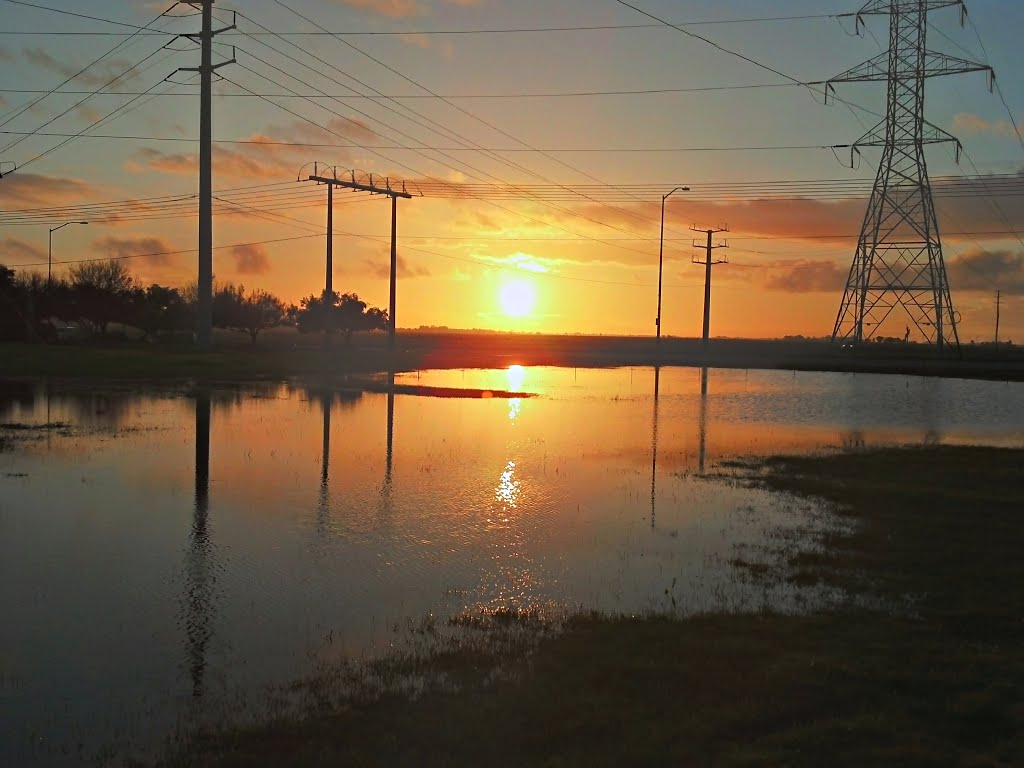 Vernal Pool Sunset by Steve Schmorleitz, NationalParkLover.com