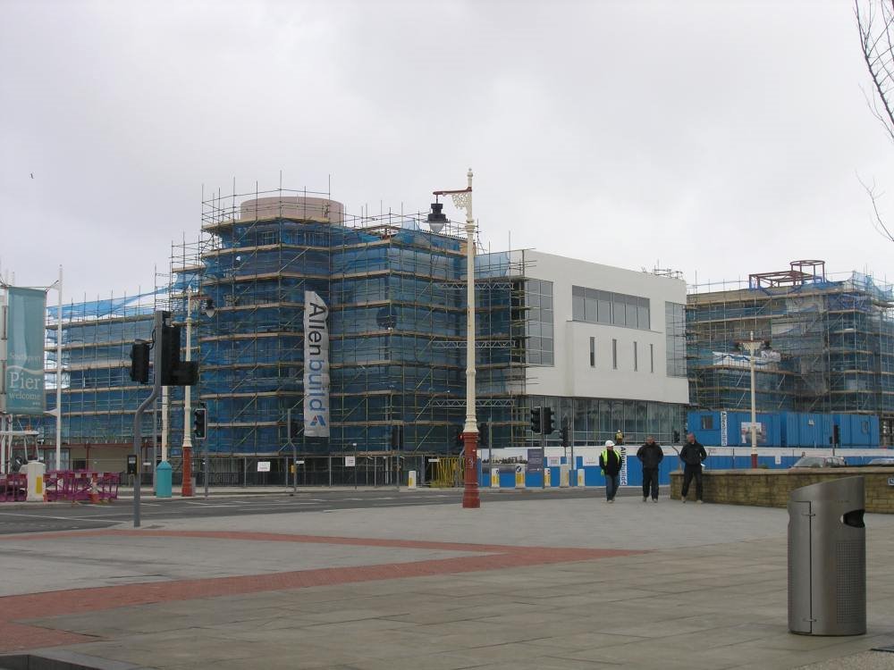 New building work near Floral Hall Southport by southbankroad