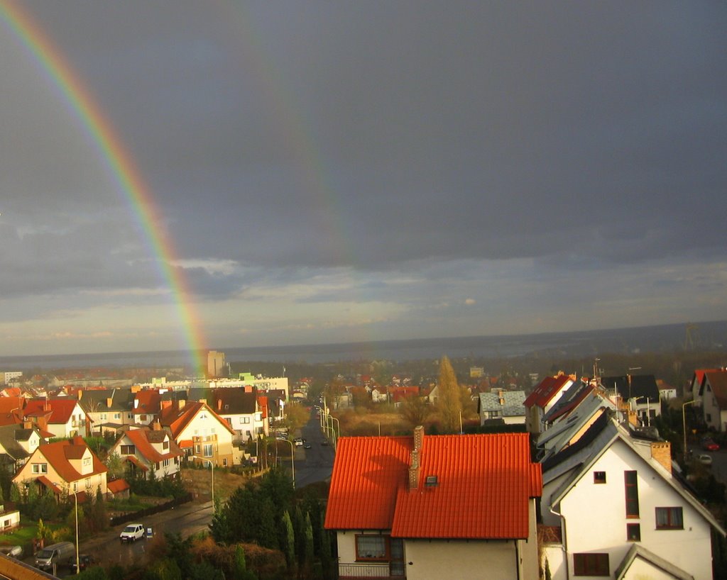 Tęcza nad Kruczą by marmez