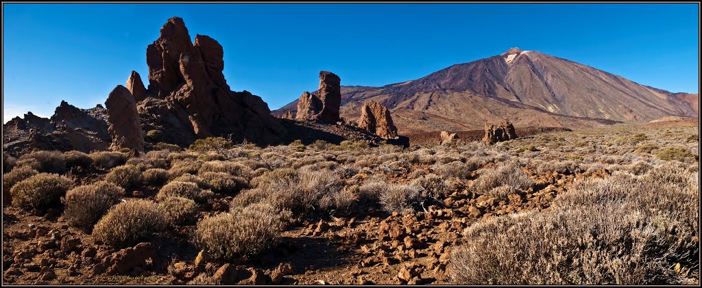 El Teide - panorama by Diana Ullmann