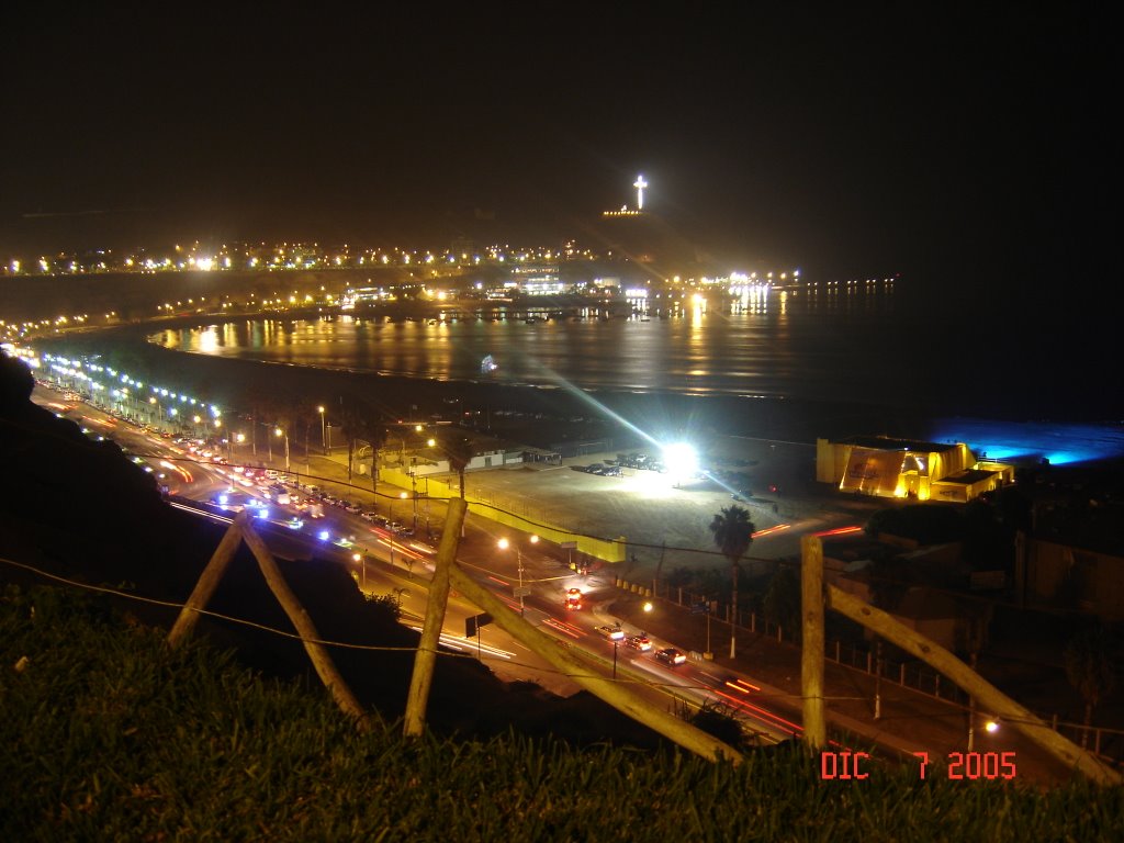 Chorrillos at the night by J Figueroa G