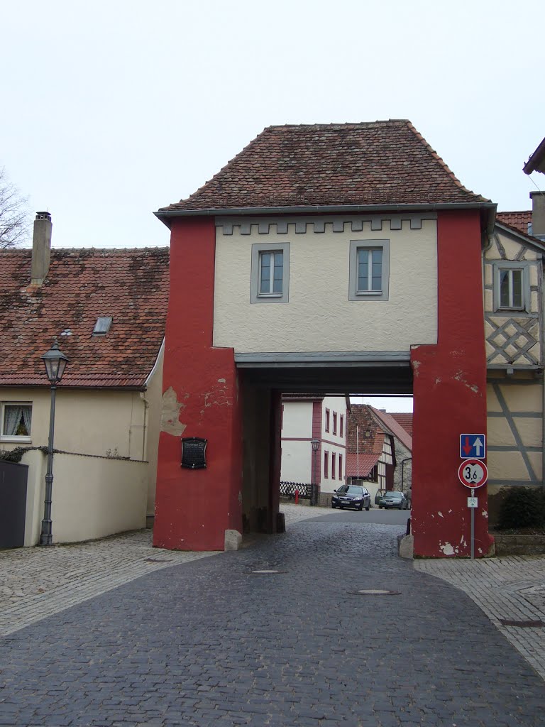 Mkt. Einersheim; Nürnberger Tor by Mauerschwalbe