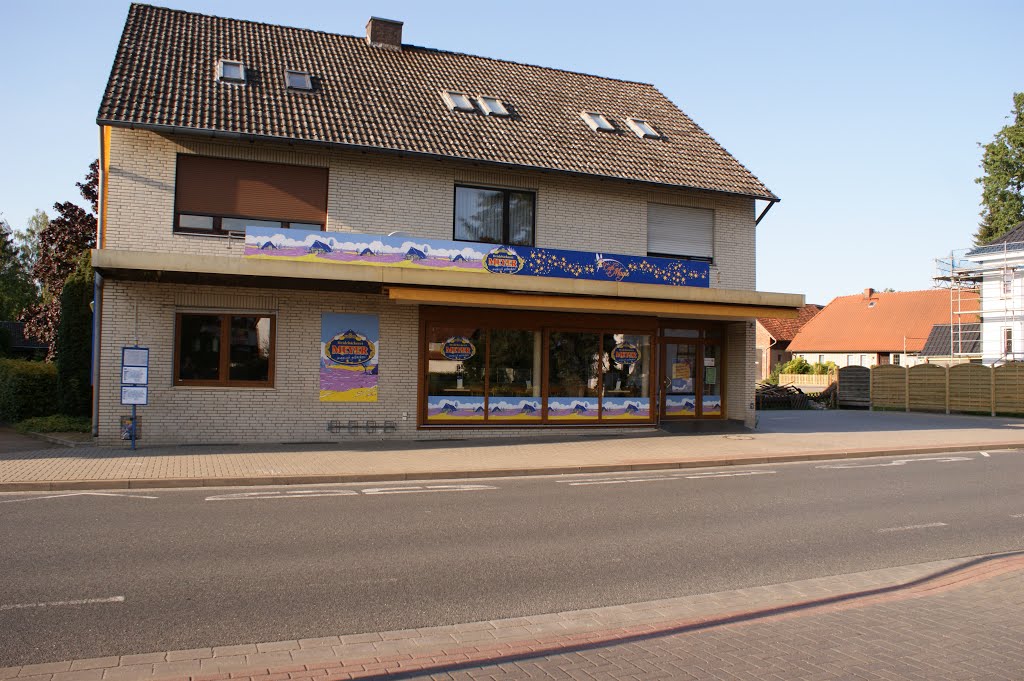 Bäckerei Meyer , aufgenommen von Süden by 5Ranger