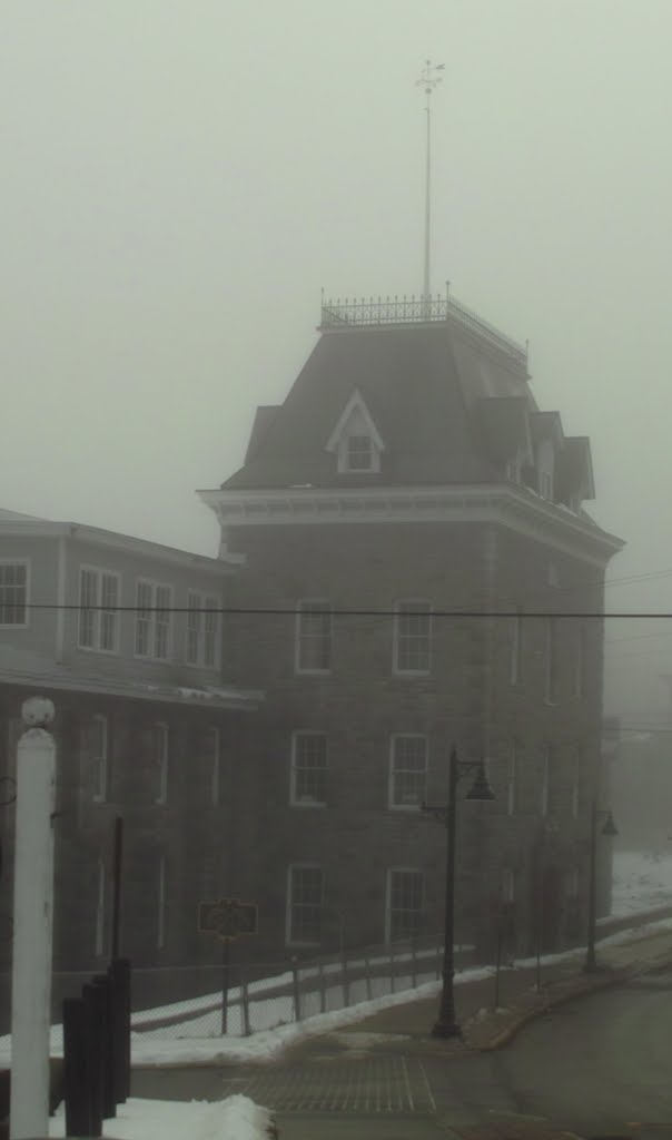 Dolgeville Mill in the fog by fotohiker