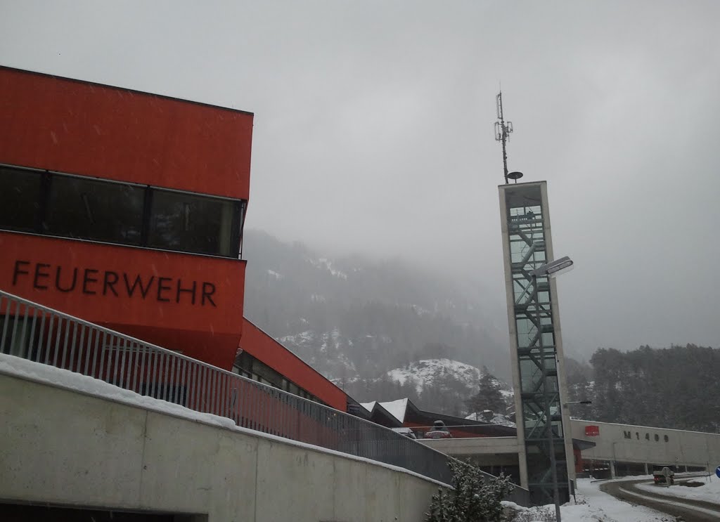 Das neue Einsatzzentrum von Sölden mit Feuerwehr, Bergrettung, Rot-Kreuz, ... by BilderMacher