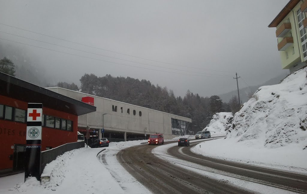 Das neue Einsatzzentrum von Sölden und der neue Supermarkt by BilderMacher